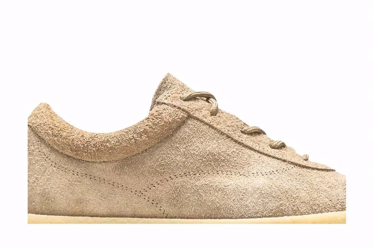 Yeezy Season 6 Thick Shaggy Suede Crepe Taupe, view 3