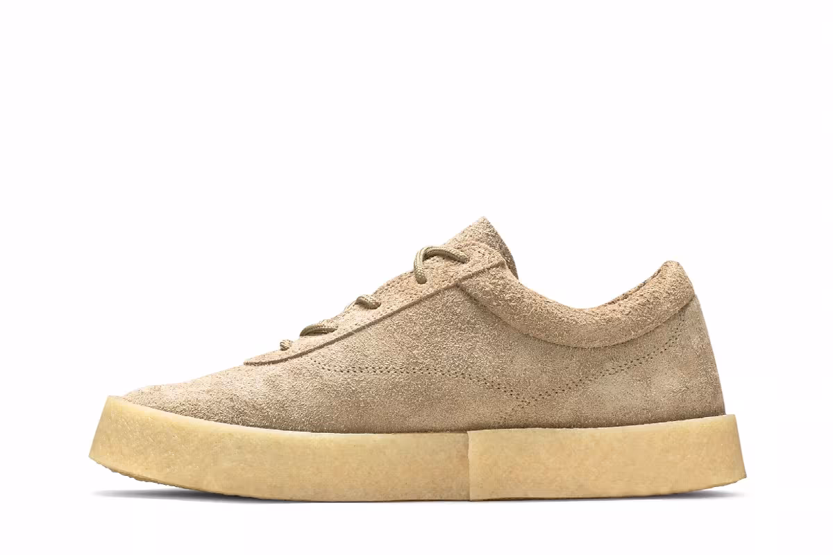 Yeezy Season 6 Thick Shaggy Suede Crepe Taupe, view 4