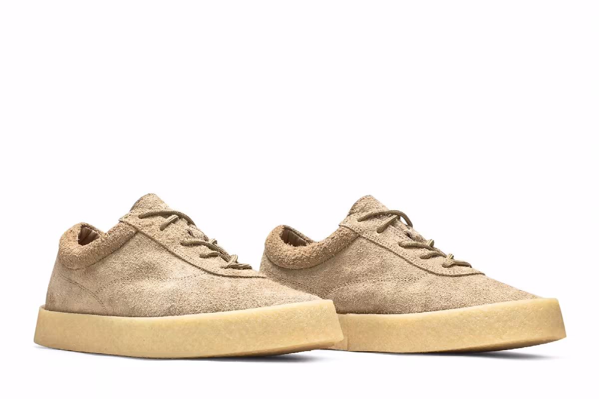 Yeezy Season 6 Thick Shaggy Suede Crepe Taupe, view 9