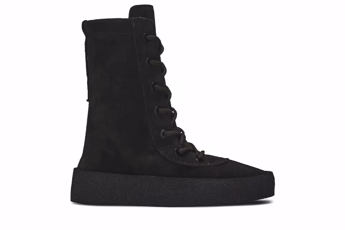 Yeezy Season 4 Crepe Boot Oil, view 2