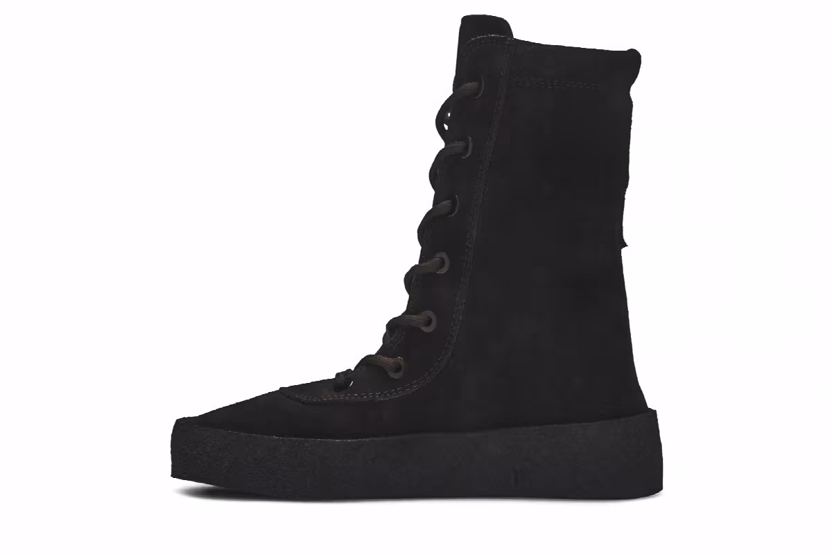 Yeezy Season 4 Crepe Boot Oil, view 4