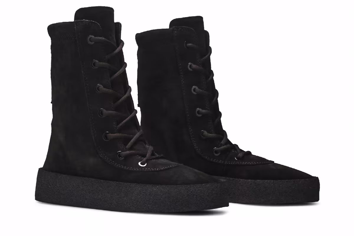 Yeezy Season 4 Crepe Boot Oil, view 9