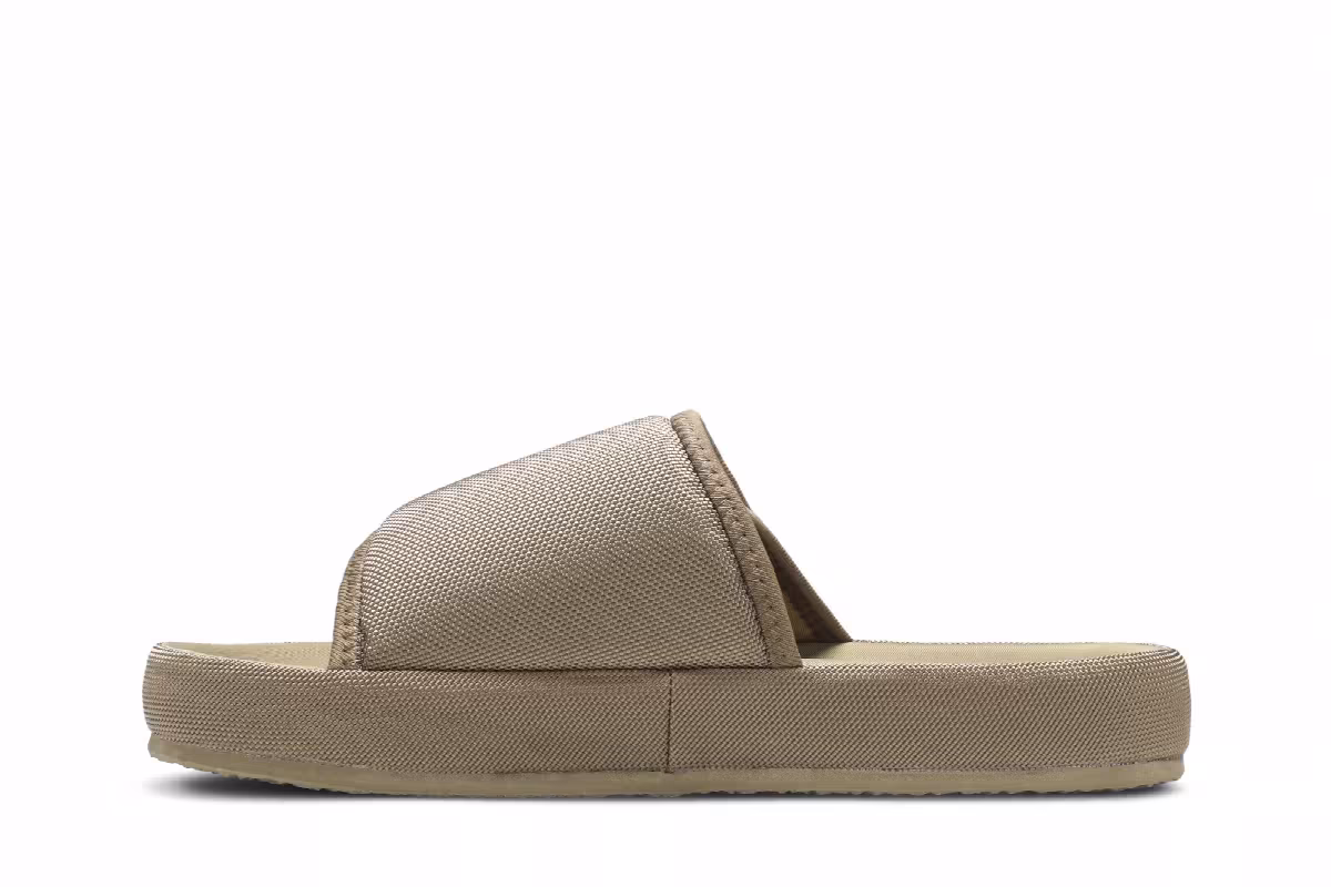 Yeezy Season 7 Fabric Slipper Sand, view 4