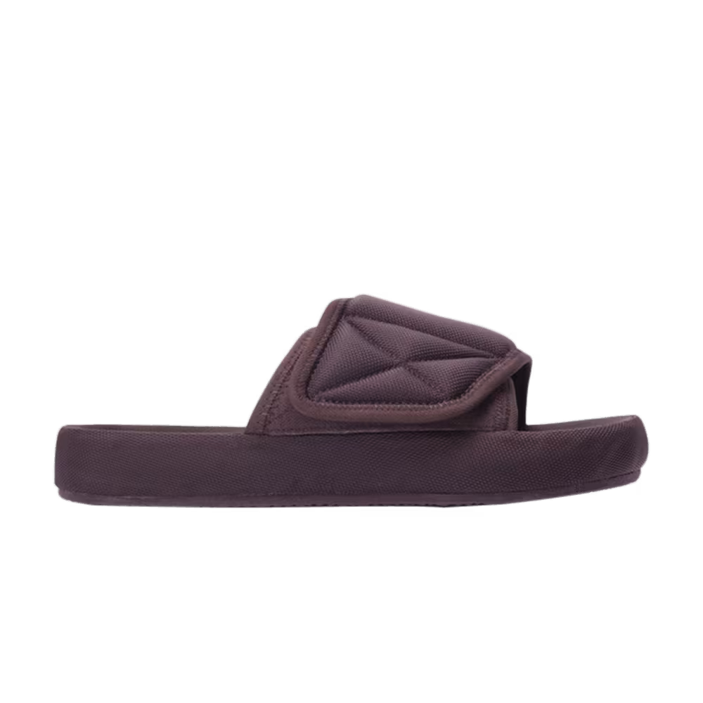 Yeezy Season 6 Nylon Slipper Oxblood