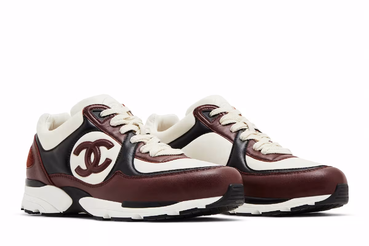 Chanel Sneaker Brown White Black, view 9