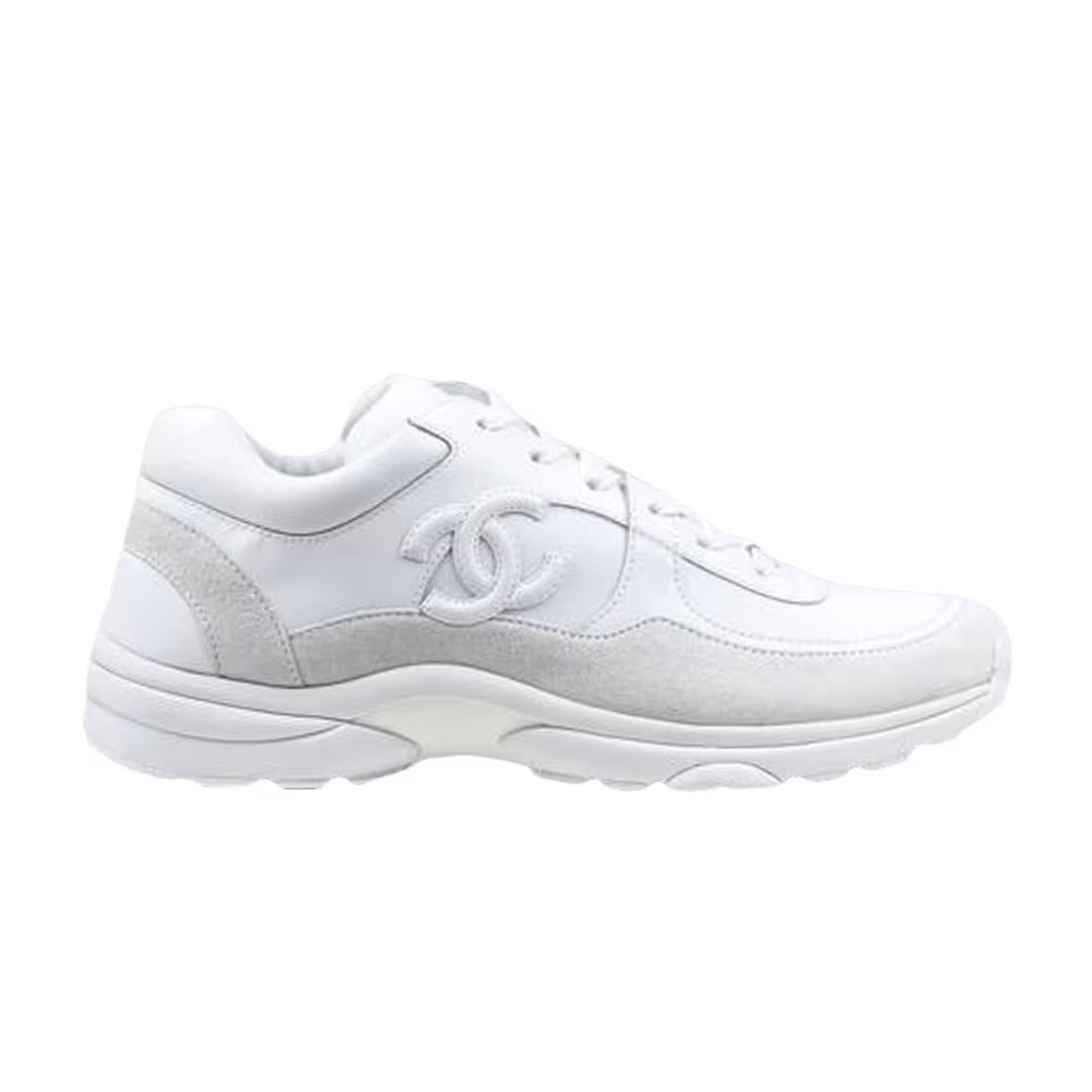 Chanel Women's CC Logo Sneaker White