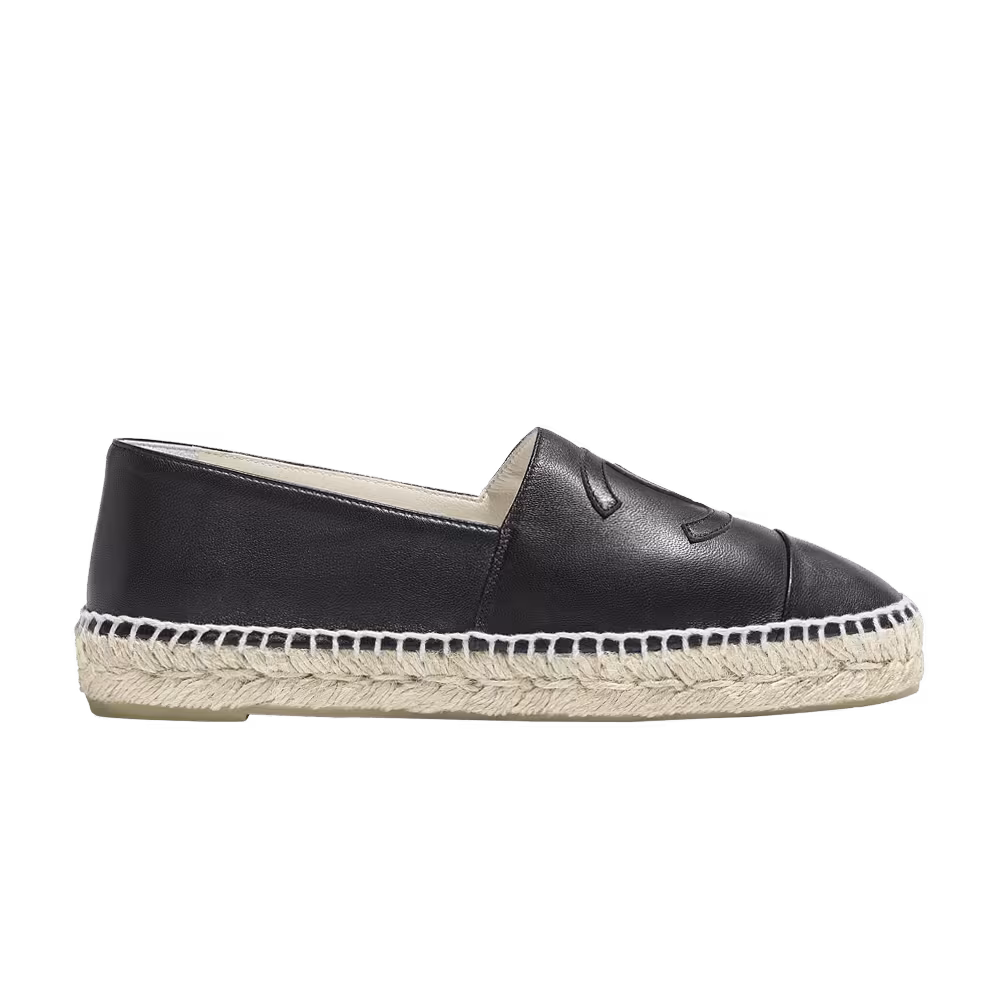 Chanel Espadrilles Black