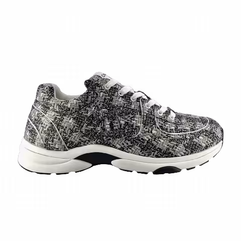 Chanel Wmns Sport Runner Sneaker 'Grey Tweed'