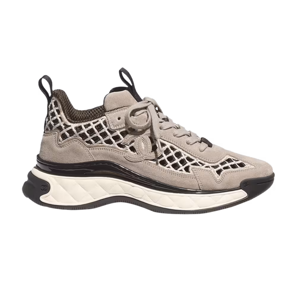 Chanel Sneaker Beige Embroidery