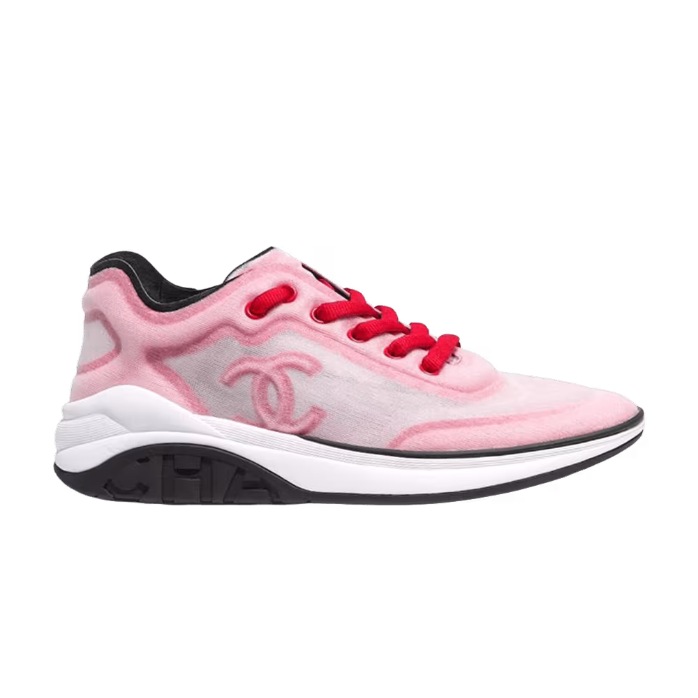 Women's Chanel Sneaker White Pink