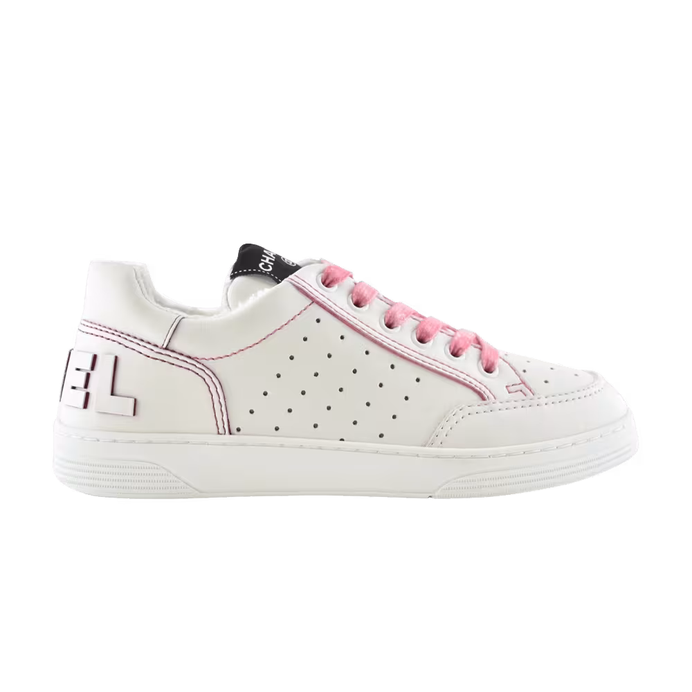 Chanel Sneaker White Pink