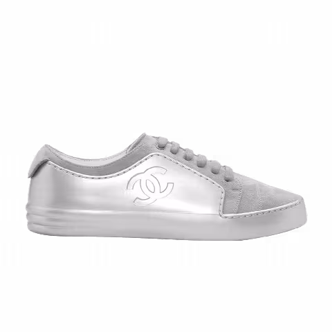 Chanel Velvet Low Sneaker