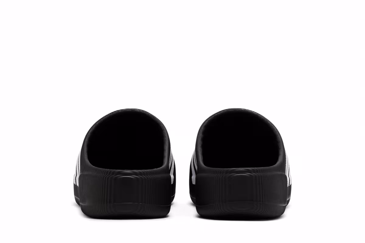 adidas adiFOM Superstar Mule Black White, view 7