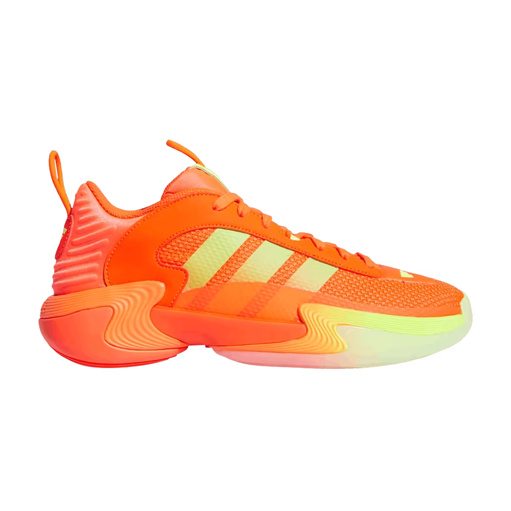 Adidas Women's Exhibit Select Mid Solar Red Lucid Lemon
