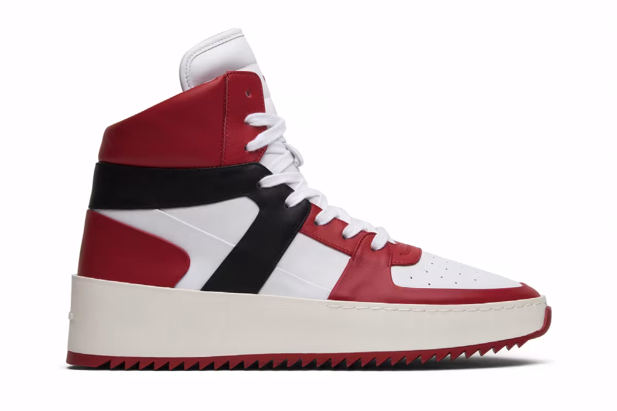 Fear of God Basketball Sneaker Varsity Red, view 2