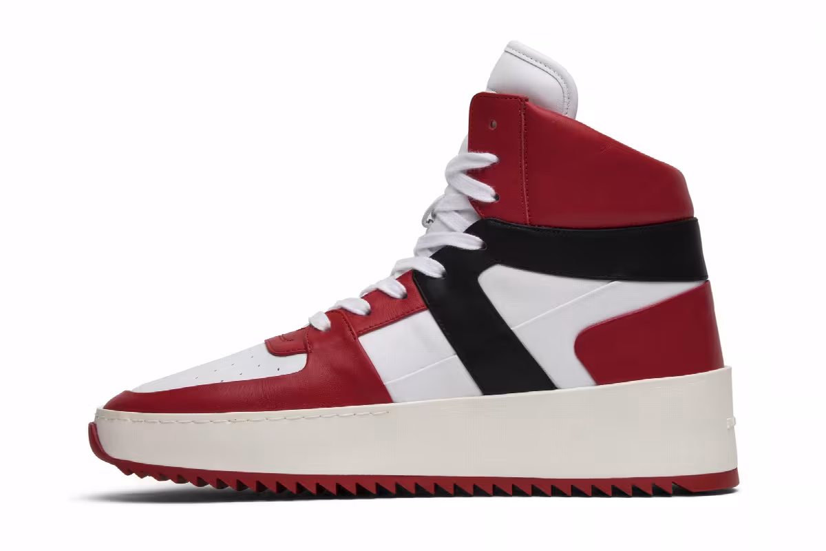 Fear of God Basketball Sneaker Varsity Red, view 4