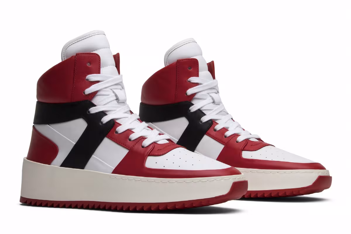 Fear of God Basketball Sneaker Varsity Red, view 9