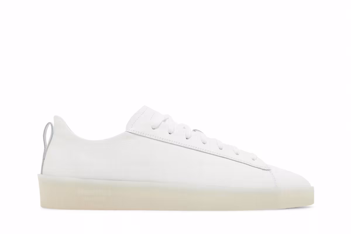 Fear of God The Essential Tennis Low White, view 2