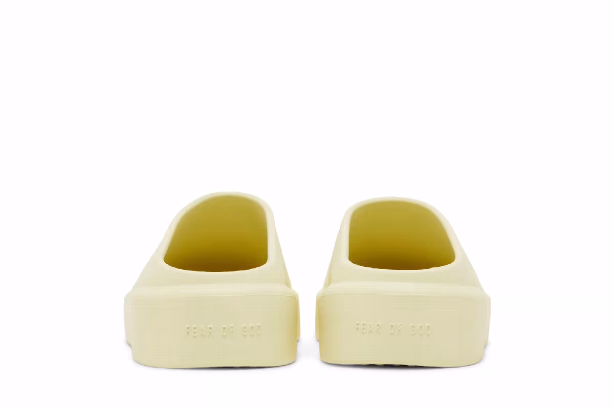 Fear Of God California Backless Slip-On Canary, view 7