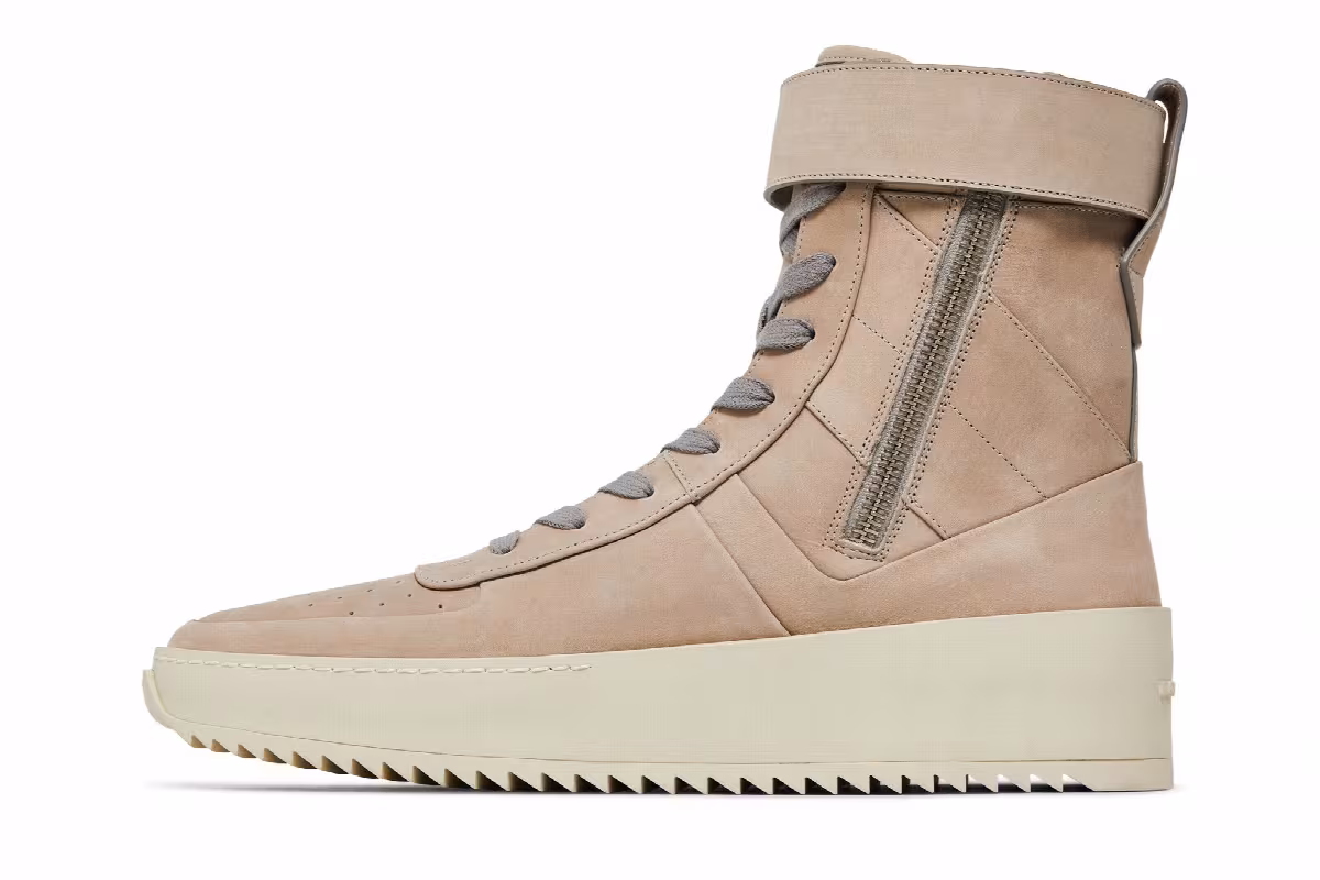 Fear of God Military Sneaker Grey, view 4