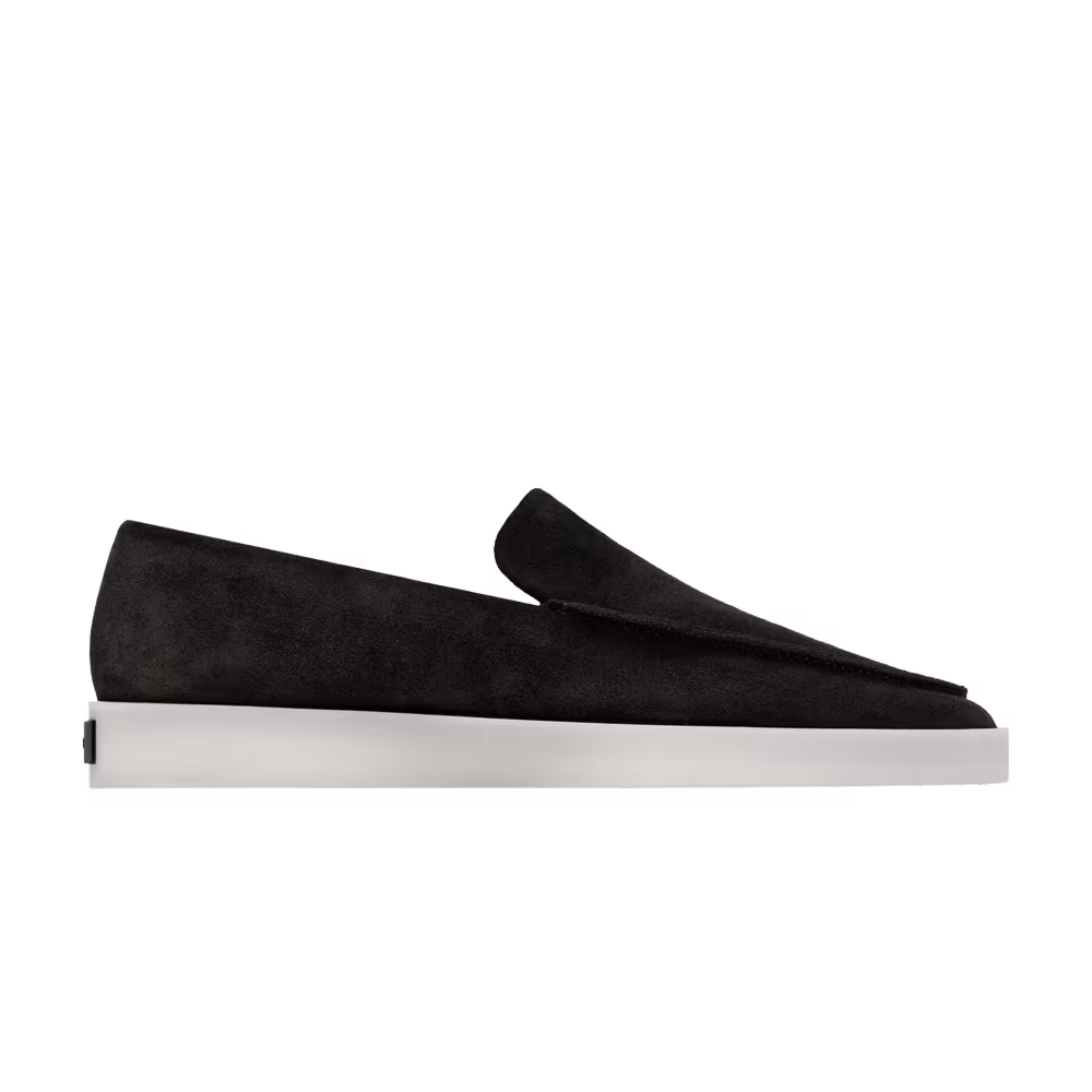 Fear of God Reverse Suede Loafer Black