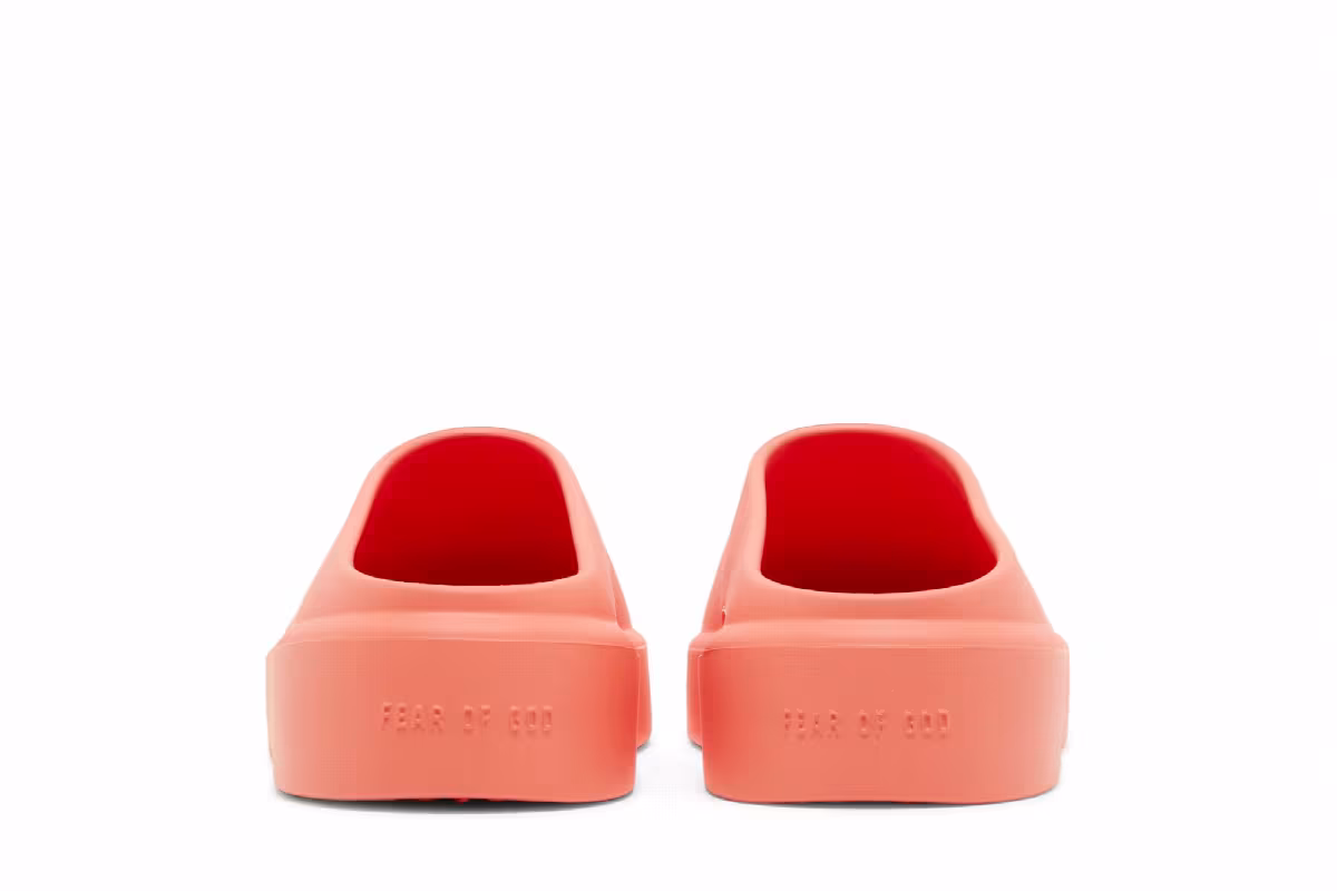Fear Of God California Backless Slip-On Coral 2022, view 7
