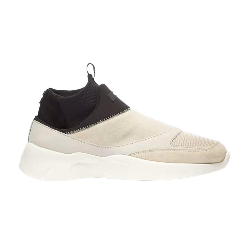 Fear of God Laceless Sock Racer Cream Black