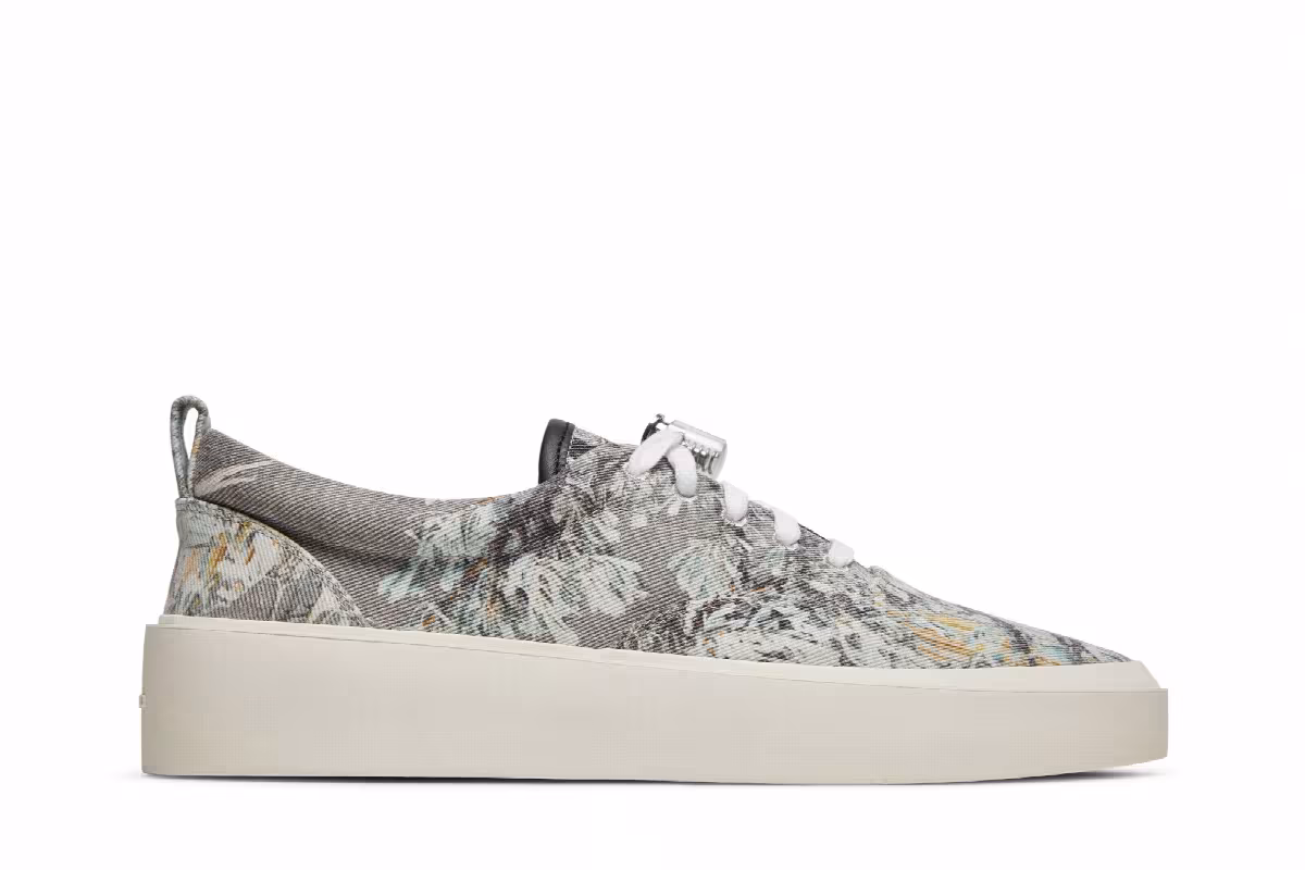Fear of God 101 Lace Up Sneaker Prairie Ghost Print, view 2