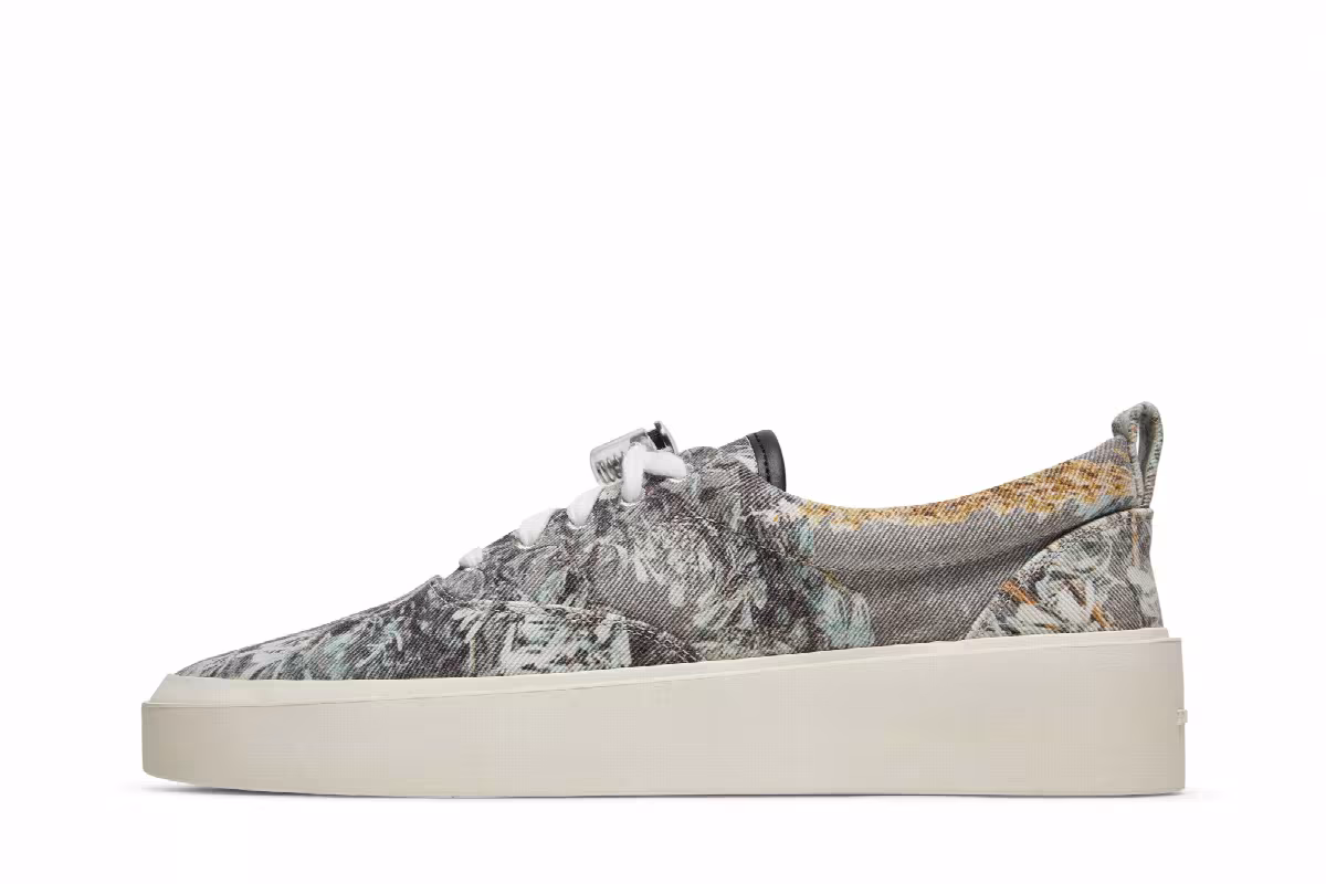 Fear of God 101 Lace Up Sneaker Prairie Ghost Print, view 4