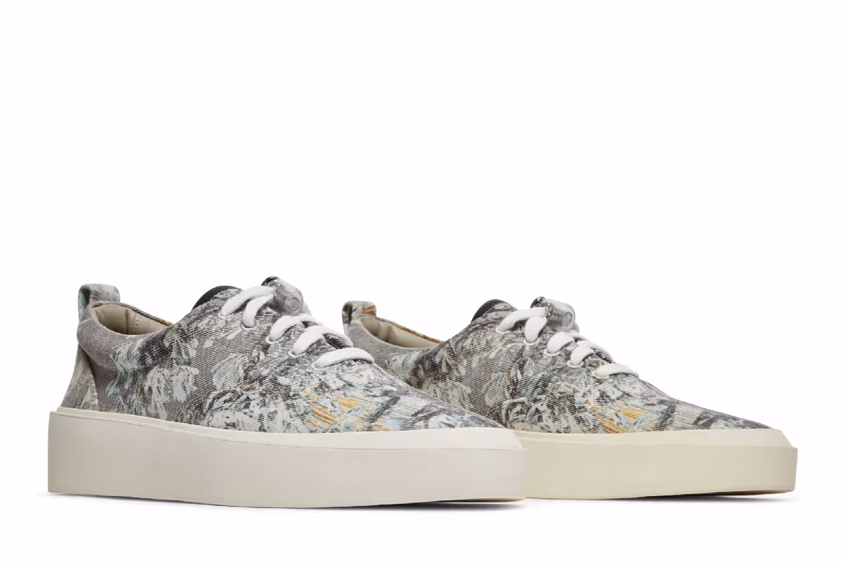 Fear of God 101 Lace Up Sneaker Prairie Ghost Print, view 9