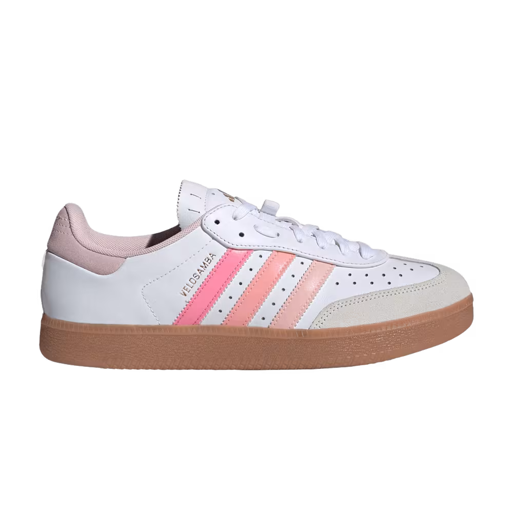 Adidas Velosamba Leather White Sandy Pink