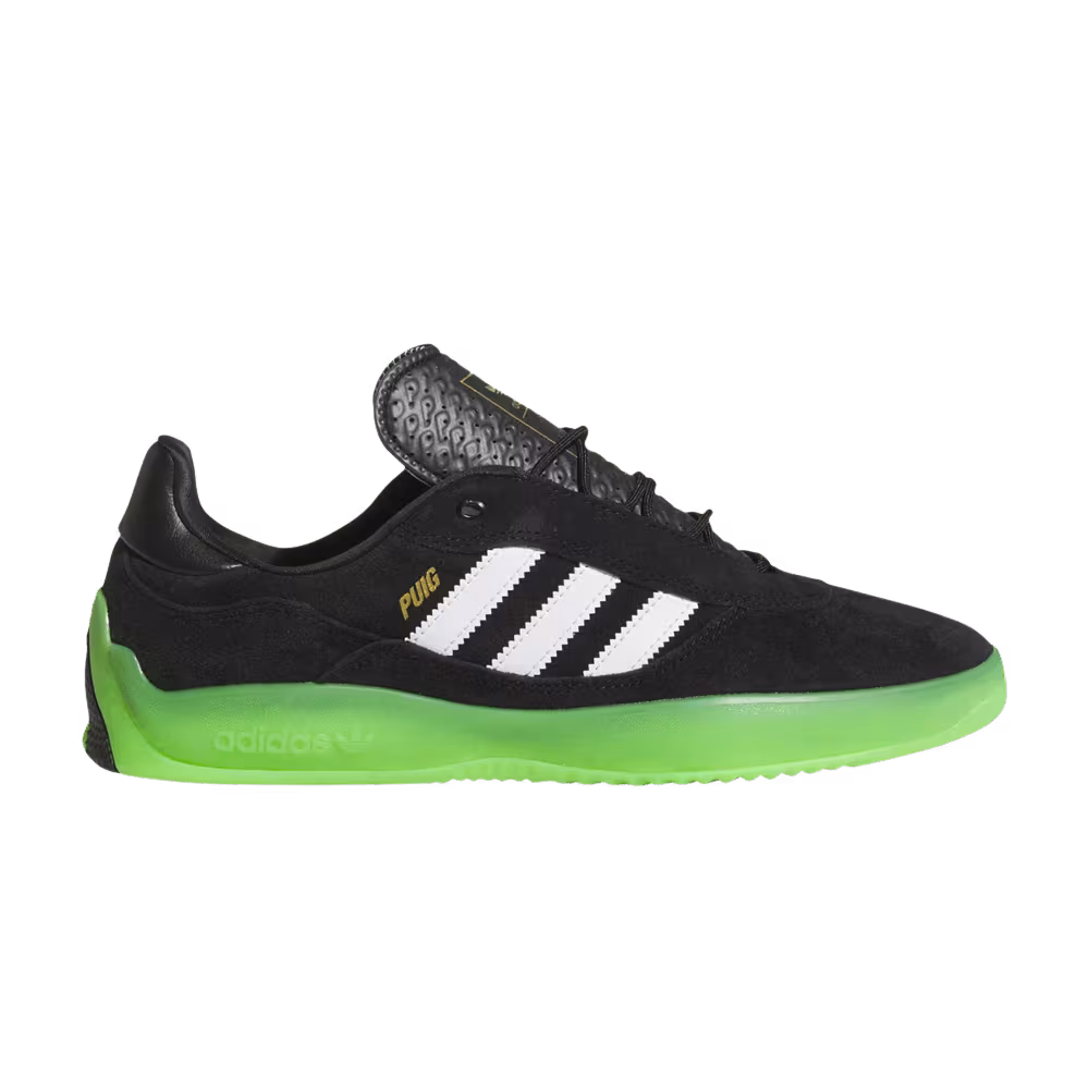 adidas Puig Black White Semi Solar Green