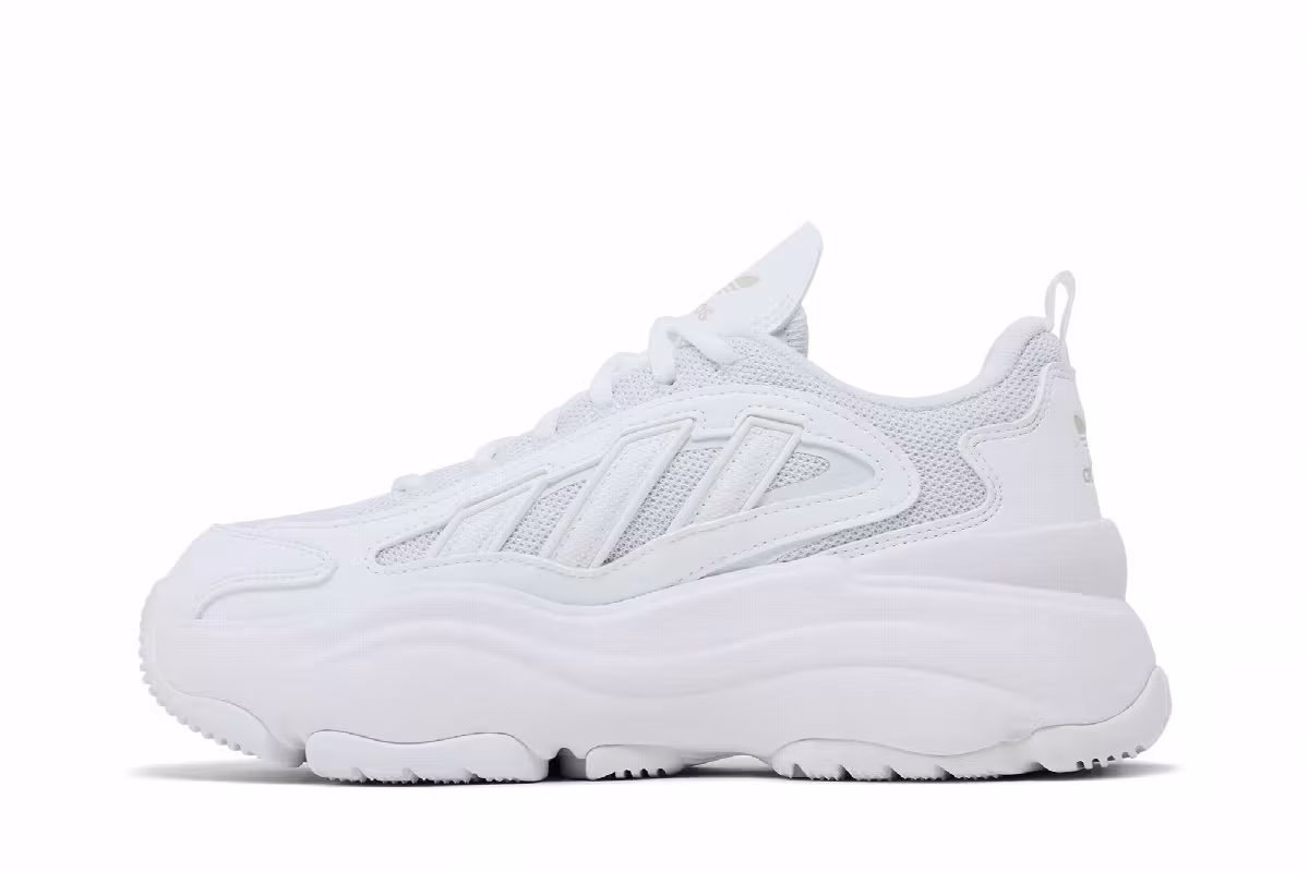 adidas Women's Ozgaia White Grey, view 4