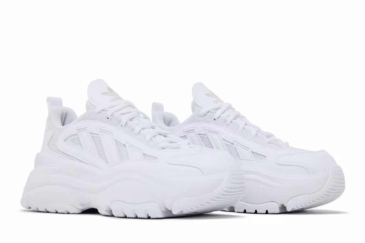 adidas Women's Ozgaia White Grey, view 9