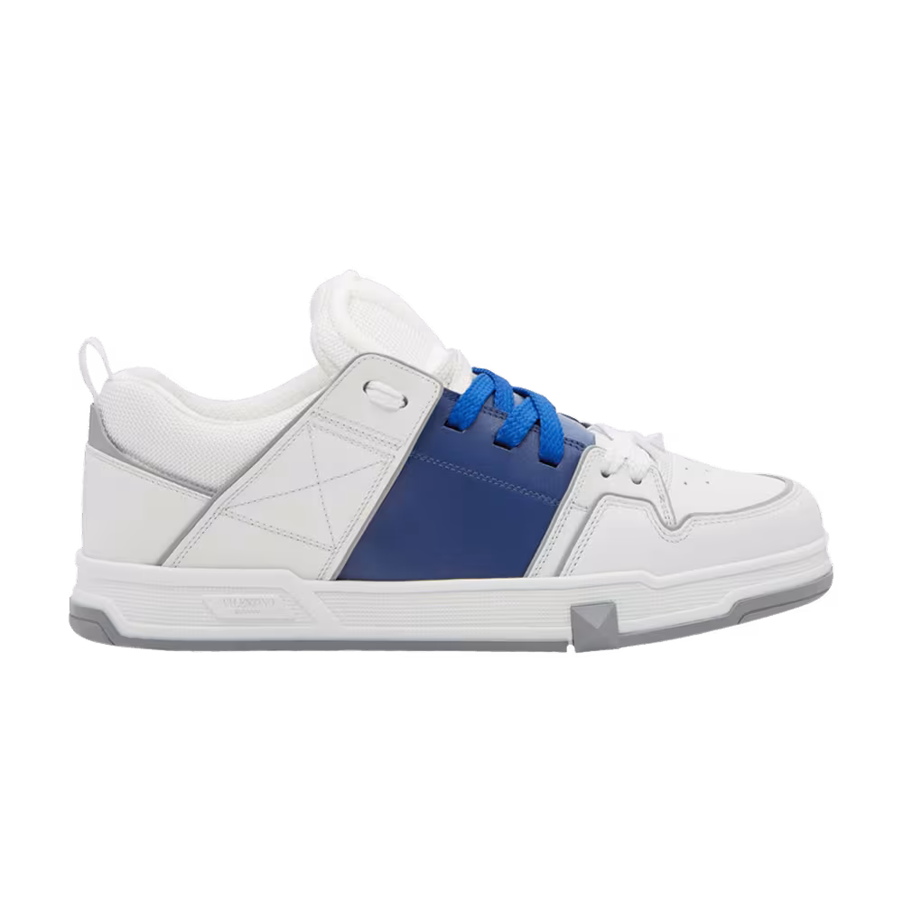 Valentino Open Skate Sneaker White Blue
