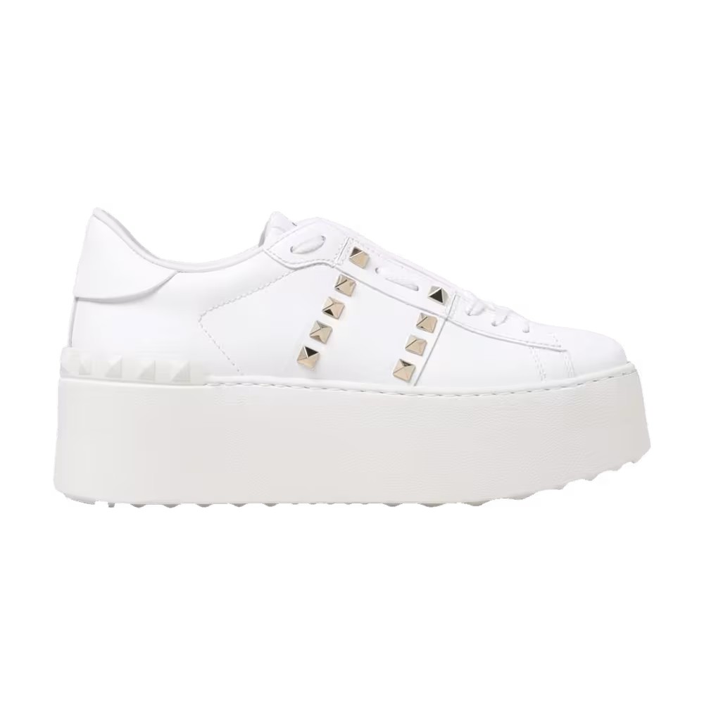 Valentino Women's Rockstud Platform Untitled - White