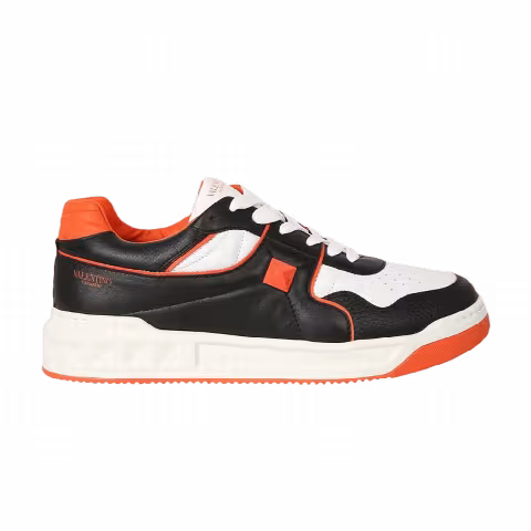 Valentino One Stud Low 'Black Orange'
