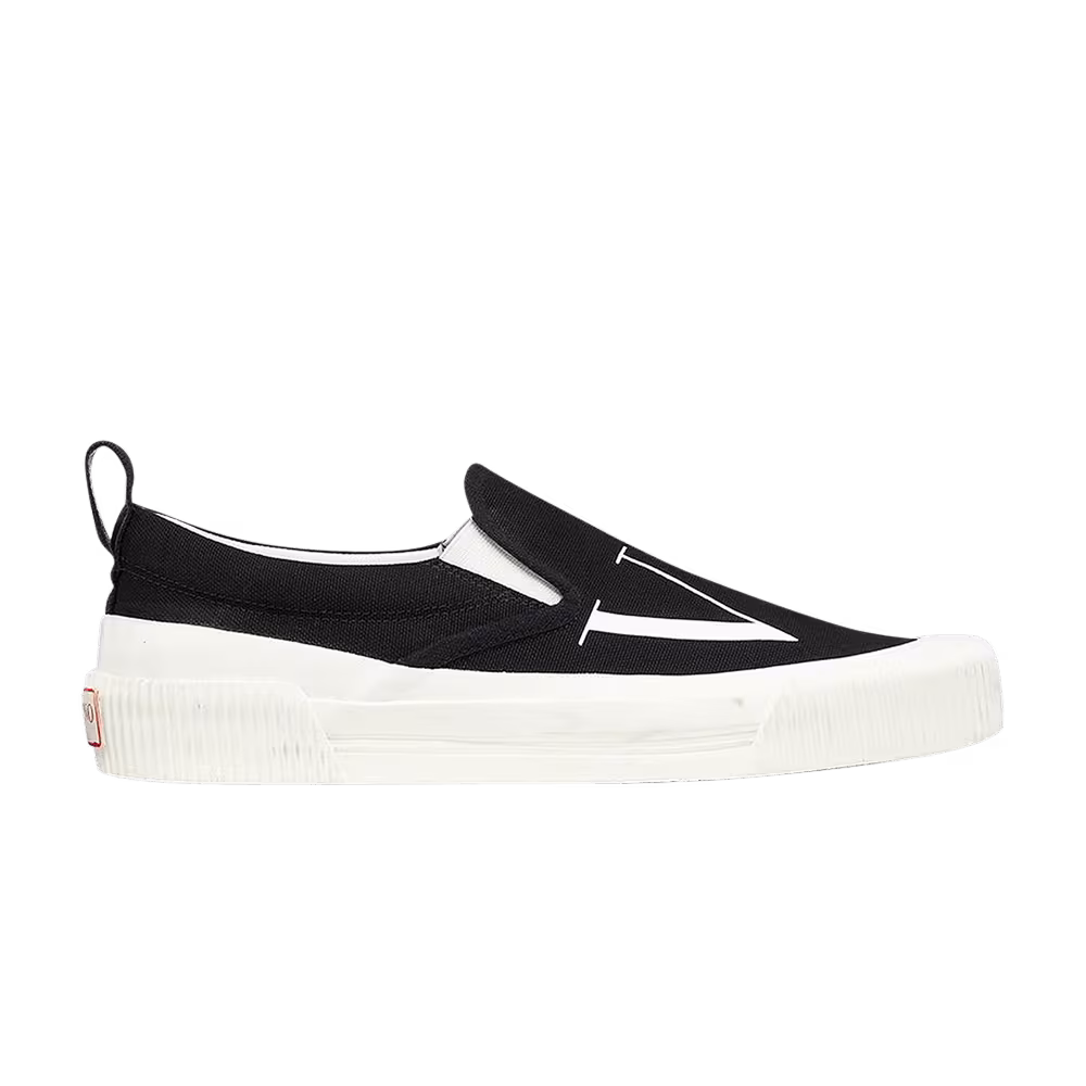 Valentino VLTN Slip-On Black White