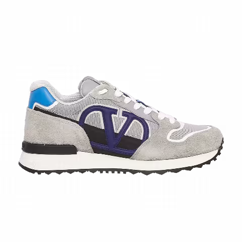 Valentino V Logo Pace Sneaker 'Grey Blue'