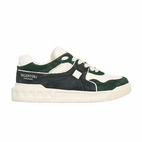 Valentino One Stud Low 'Green'
