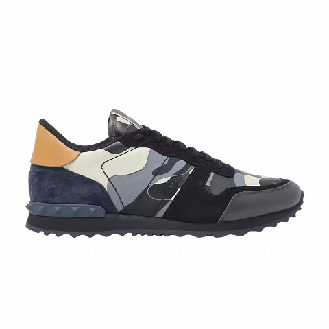 Valentino Rockrunner 'Black Light Blue Camo'