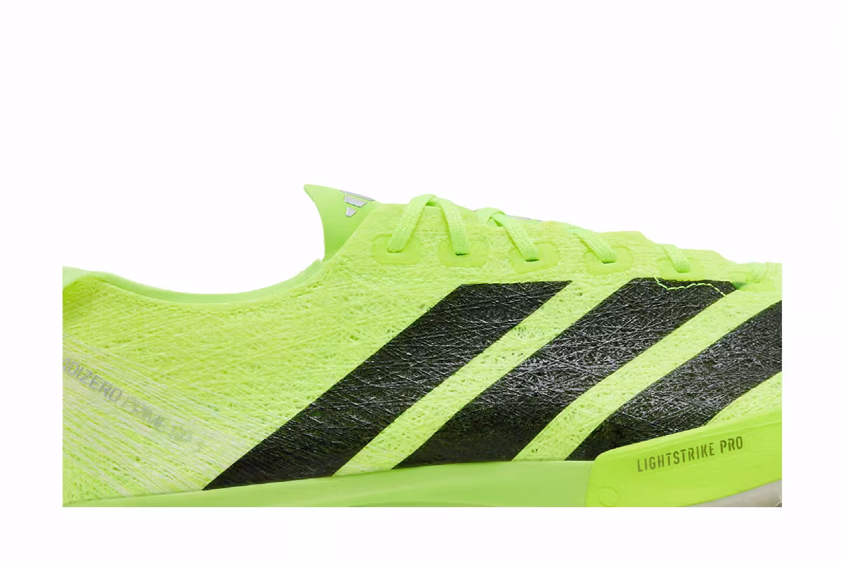 adidas Adizero Prime SP 3 Strung Lucid Lemon Black, view 3