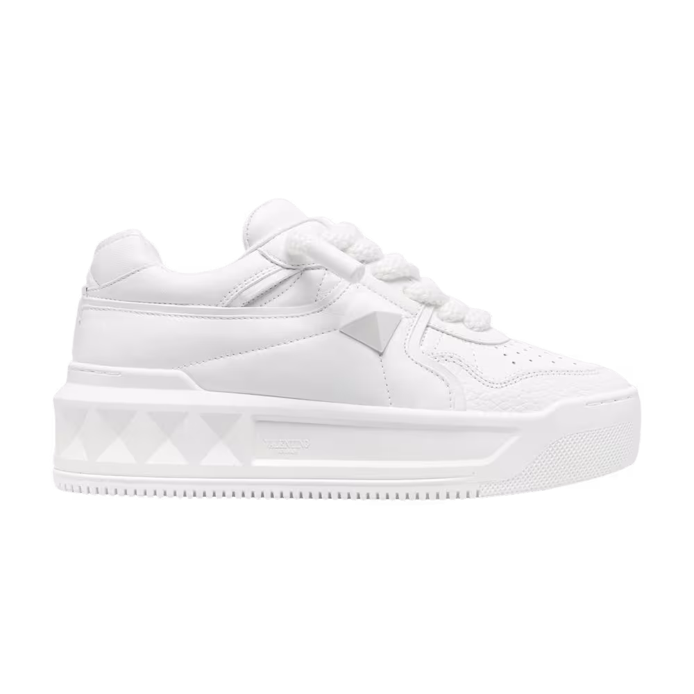 Valentino Women's One Stud XL Low White