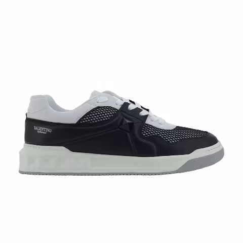 Valentino One Stud Low 'Black White'