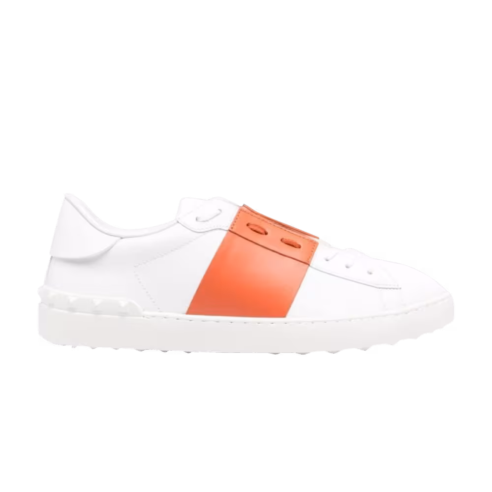Valentino Open Sneaker White Orange