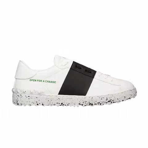 Valentino Open Sneaker 'Open For A Change - White Black'