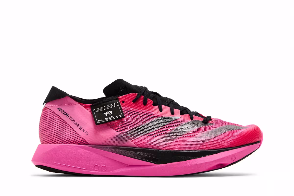 adidas Y-3 Takumi Sen 10 Semi Solar Pink, view 2
