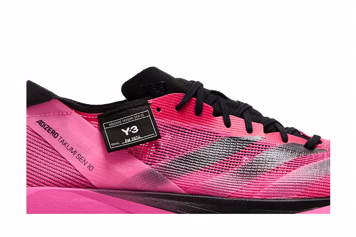 adidas Y-3 Takumi Sen 10 Semi Solar Pink, view 3