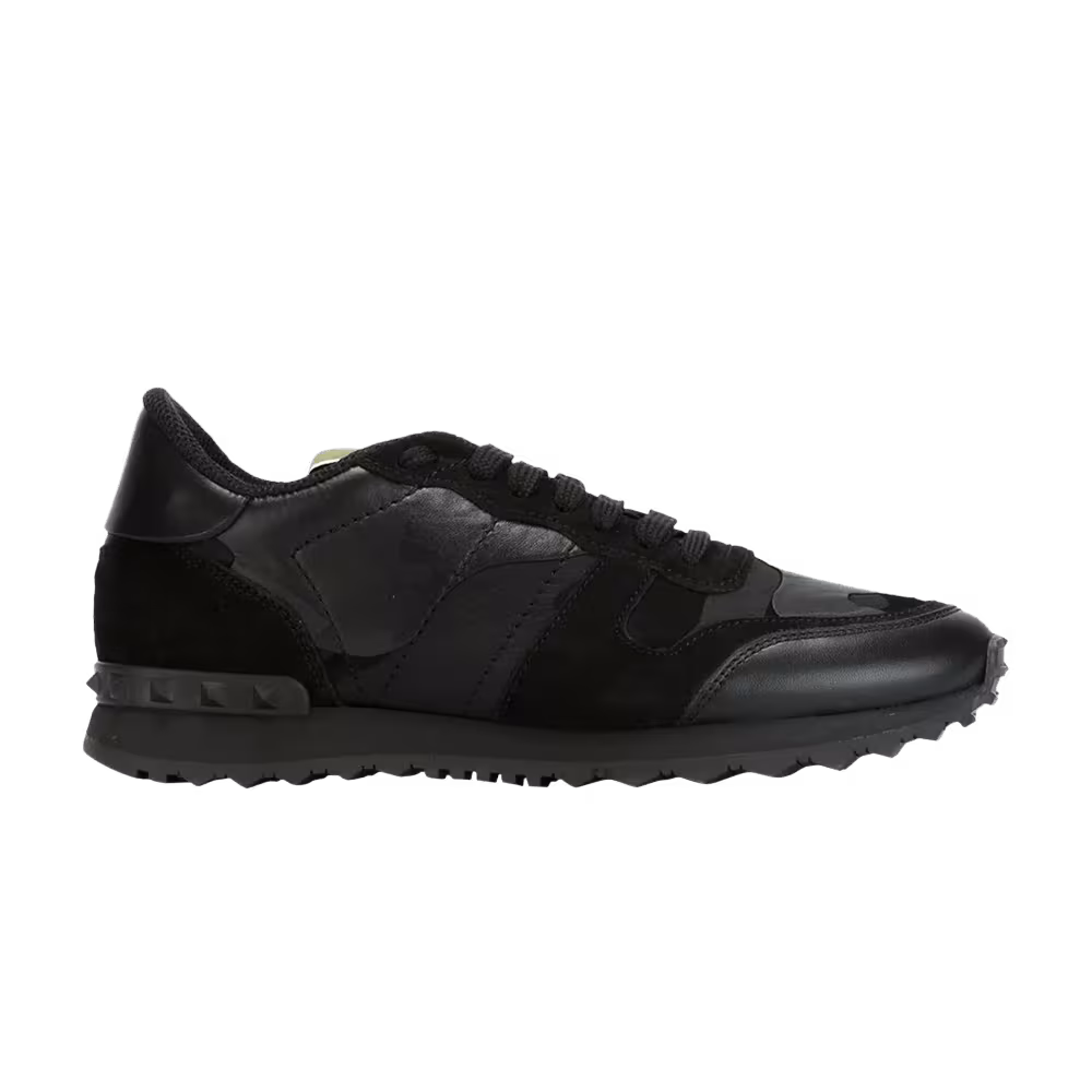Valentino Women's Rockrunner Black Camo
