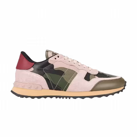 Valentino Wmns Rockrunner 'Green Pink Camo'